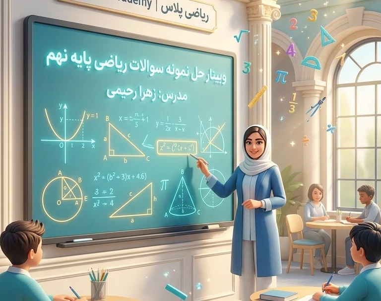 وبینار ریاضیات پایه نهم