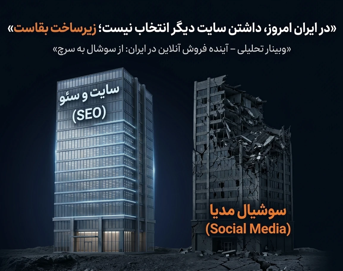 آینده فروش آنلاین در ایران: از سوشال به سرچ؟