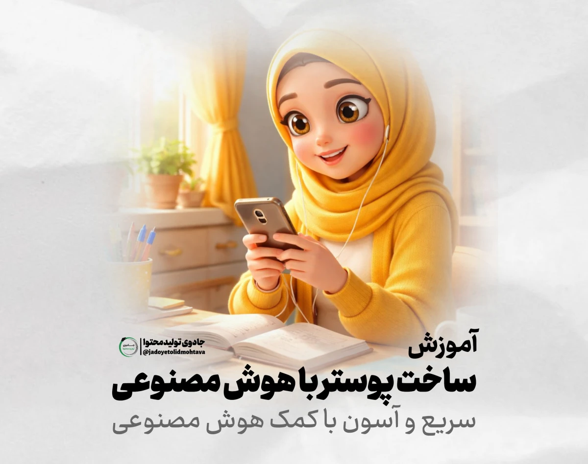 وبینار آموزش ساخت اینفوگرافیک و پوستر با هوش مصنوعی