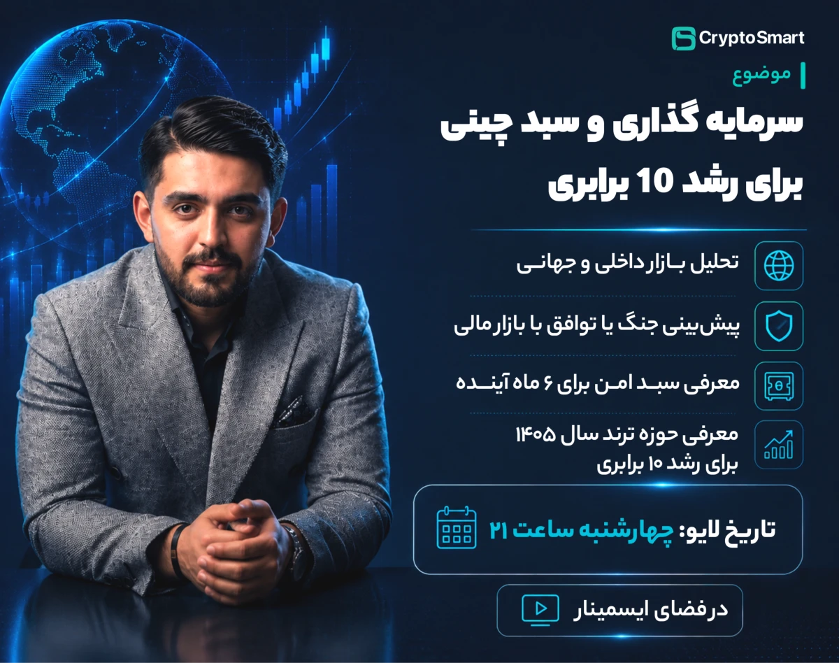 وبینار سرمایه گذاری و سبد چینی برای رشد 10 برابری