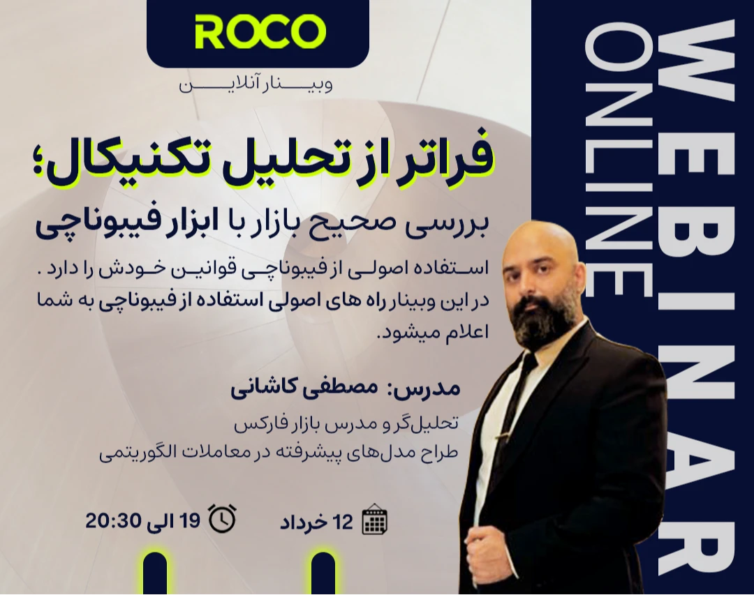 وبینار «فراتر از تحلیل تکنیکال؛ بررسی صحیح بازار با ابزار فیبوناچی»