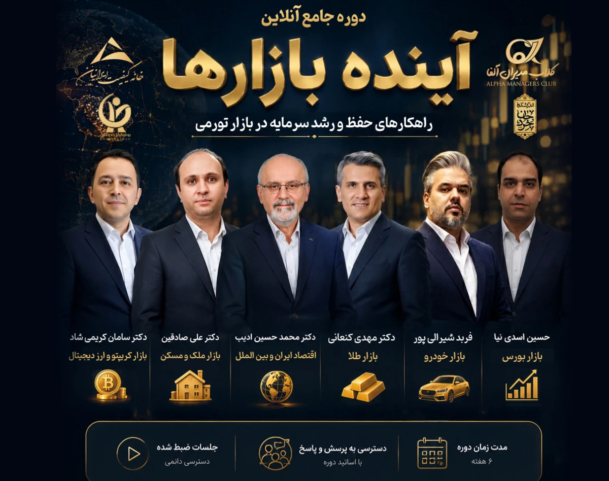 وبینار دوره جامع آنلاین آینده بازارها