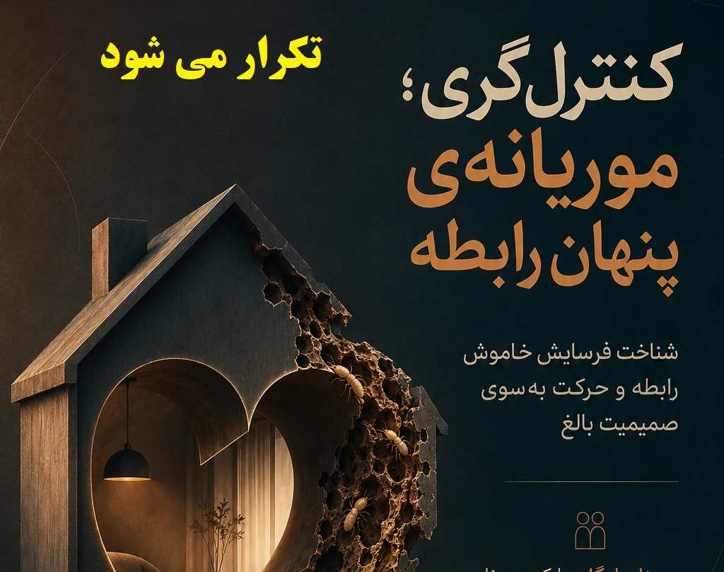برگزاری مجدد وبینار کنترل گری ، موریانه پنهان رابطه