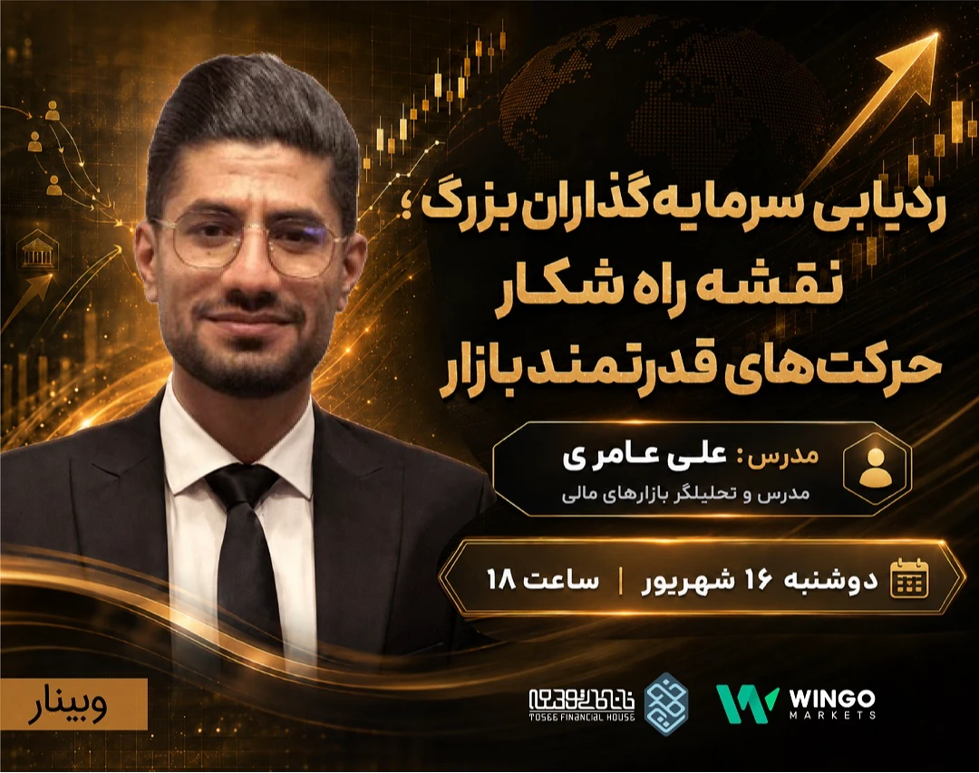 وبینار ردیابی سرمایه‌گذاران بزرگ؛ نقشه راه شکار حرکت‌های قدرتمند بازار