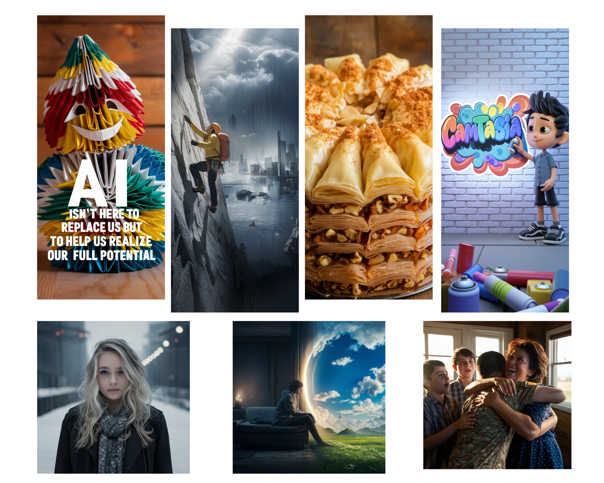 نمونه عکسهای ساخته شده با آیدیوگرام