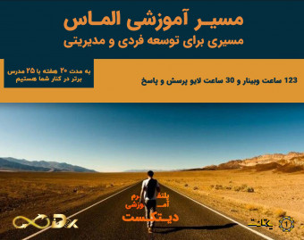 وبینار مسیر آموزش فردی و کسب و کاری الماس