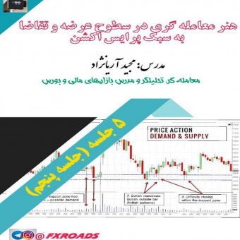 وبینار هنر معامله گری در سطوح عرضه و تقاضا به سبک پرایس اکشن (جلسه پنجم)