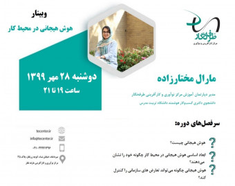 وبینار هوش هیجانی در محیط کار