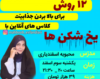 وبینار یخ شکن ها