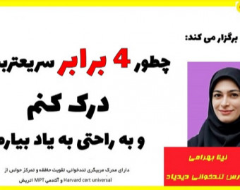 وبینار تندخوانی فوق حرفه ایی