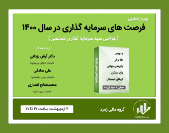 وبینار فرصت های سرمایه گذاری در سال 1400