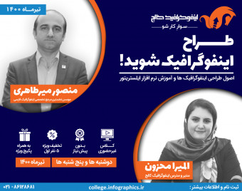 وبینار طـــــــراح اینفوگرافیک شوید!
