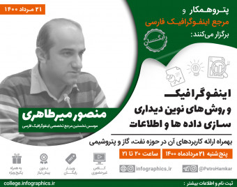 وبینار اینفوگرافیک‌ها و روش‌های نوین دیداری‌سازی اطلاعات