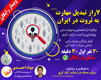 وبینار پولسازی از تخصص و مهارت