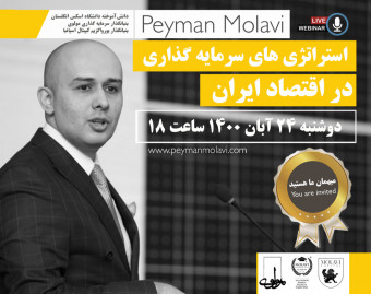 وبینار استراتژی های سرمایه گذاری در اقتصاد ایران