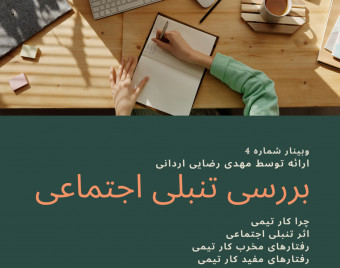 وبینار کارگاه تیم سازی و بهبود کارتیمی