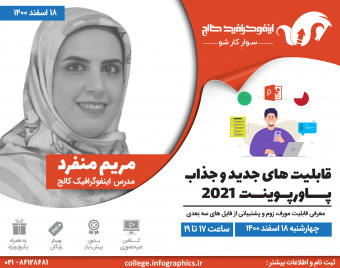 وبینار رایگان آموزش قابلیت‌های جدید و جذاب پاورپوینت 2021