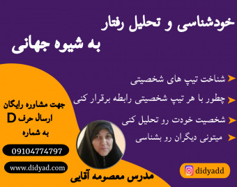 وبینار خودشناسی و تحلیل رفتار(DISC) به شیوه جهانی