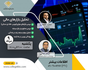 وبینار تحلیل بازارهای مالی (سهام، ازر و طلا، مسکن و ...)
