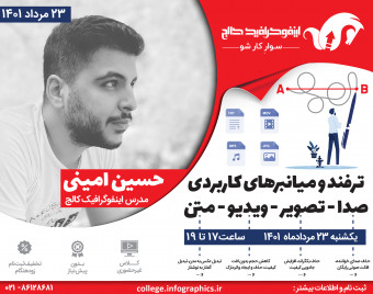 وبینار ترفند و میانبرهای کاربردی صدا، تصویر، ویدیو و متن