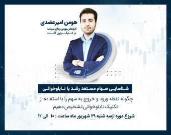 وبینار شناسایی سهام مستعد رشد با تابلوخوانی