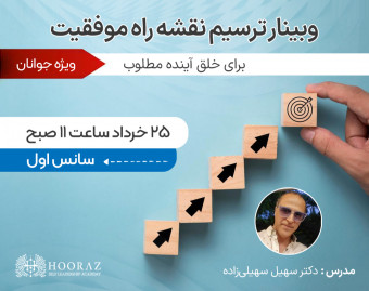 وبینار ترسیم نقشه راه موفقیت برای طراحی و خلق آینده مطلوب
