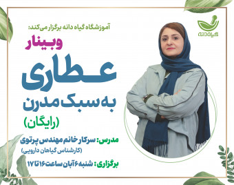 وبینار عطاري به سبك مدرن