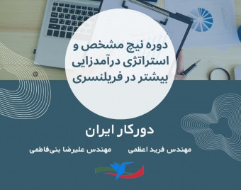 وبینار نیچ مشخص و استراتژی درآمدزایی بیشتر در فریلنسری