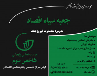 وبینار جعبه سیاه اقتصاد