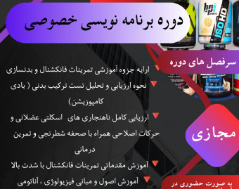 وبینار دوره خصوصی برنامه نویسی