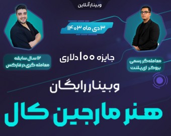 وبینار رایگان هنر مارجین کال در فارکس