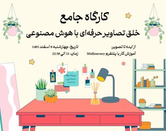وبینار خلق محتوای تصویری با هوش مصنوعی