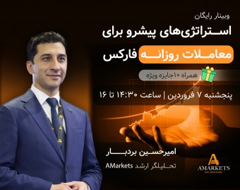 وبینار رایگان استراتژی‌های پیشرو برای معاملات روزانه فارکس