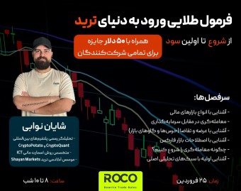 وبینار فرمول طلایی ورود به دنیای ترید: از شروع تا اولین سود در سال ۱۴۰۴