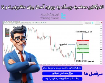 وبینار معرفی اندیکاتور محاسبه ریسک به ریوارد آسان برای متاتریدر 4 و 5