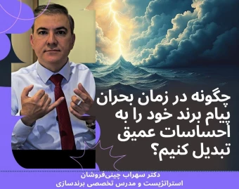 وبینار طنین برند در بحران: هنر ساخت پیام(رزونانس) همسو با جریان‌های اجتماعی