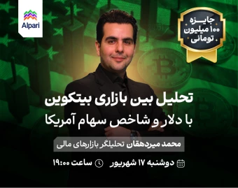 وبینار تحلیل بین بازاری بیت‌کوین با دلار و شاخص سهام آمریکا