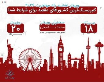 وبینار راز پذیرش تحصیلی 2026: مقصدهایی که کمتر ریجکت می‌کنند 💎