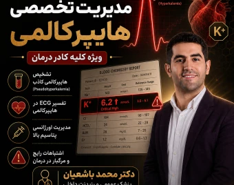 وبینار مدیریت تخصصی هایپرکالمی (ویژه کادر درمان)