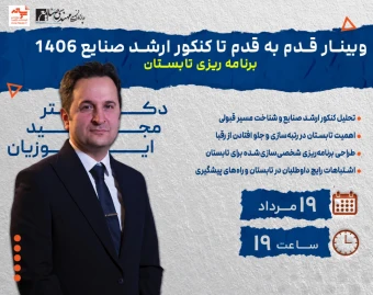 وبینار مسیر رتبه‌برتر شدن در کنکور کارشناسی ارشد مهندسی صنایع