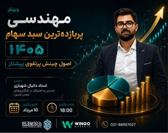 وبینار مهندسی پربازده‌ترین سبد سهام ۱۴۰۵: اصول چینش پرتفوی پیشتاز