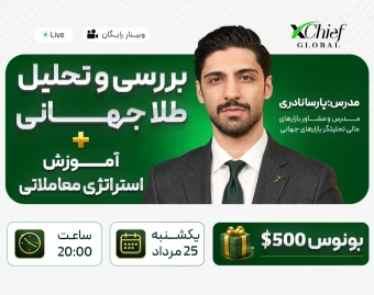 وبینار بررسی و تحلیل طلا جهانی + آموزش استراتژی معاملاتی