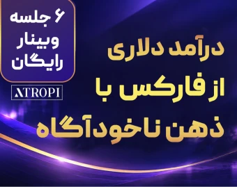 وبینار درآمد دلاری از فارکس با ذهن ناخودآگاه (6 جلسه اول رایگان)(دیگر سخت کار نکن)